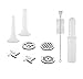 Metal Food Meat Grinder Attachment for KitchenAid Stand Mixers - Included Sausage Stuffer Accessory