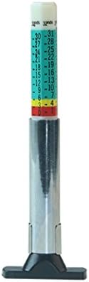 Yeefant Car Tire Depth Gauge Tester Color Tyre Tread Metric Gage Motors Measures Tool,Leak Free Rubber Hose Air Gauge for Car Motorcycle RV Bicycle Truck,Green