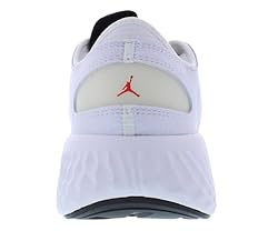 Jordan Men's Delta 3 Low White/Chile Red-Black