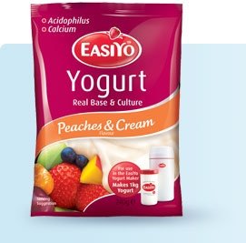 Peaches and Cream Yogurt 240g