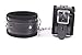 Orgasmist Leather Handcuffs with Chain Hand Cuffs Adjustable Wrist Ankle Cuff Restraint Adult Black Bondagethumb 1