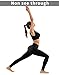 PHISOCKAT High Waist Yoga Pants with Pockets, Tummy Control 4 Way Stretch Women Yoga Leggings with 3 Pockets Black, Mediumthumb 3
