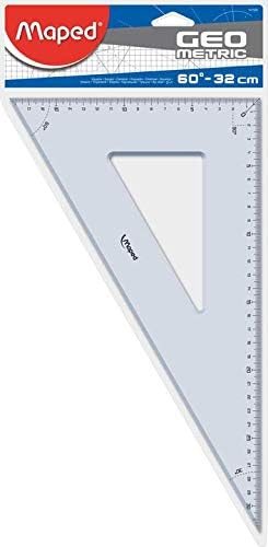 Maped 147526 Geometric Drawing Triangle 60 Degrees, Cathetic Length: 320 mm - Image 3