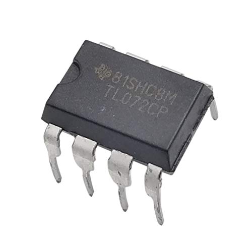 (Pack of 10) TL072CP DIP8 Delay Op Amps IC Chips