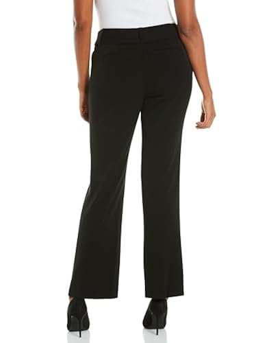 princess polly baby blue dress Rafaella Women's Curvy Fit Gabardine Bootcut Dress Pants with Pockets, Soft  Stretch Work Slacks, 29
