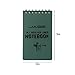 Cosmos ? Set of 5 Green Waterproof/All Weather/Shower/Aqua Notes/Notepad/Notebook