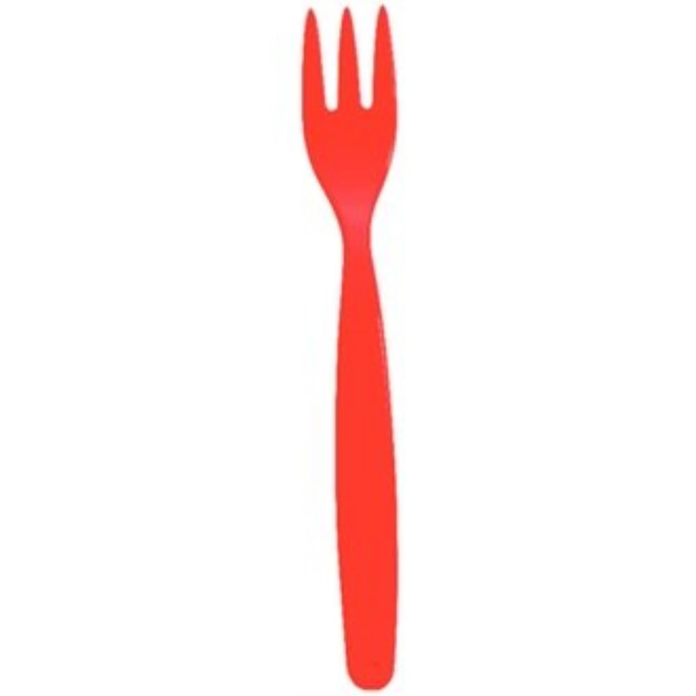 Kristallon DL118 Fork, Polycarbonate, 170 mm Length, Red (Pack of 12)