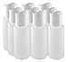 Pinnacle Mercantile 2 oz Easy Squeeze Empty Plastic Squeeze Bottles with Disc Top Flip Cap Set of 9 Travel Size Perfect for Hand Sanitizer, Lotions Gels, Shampoo