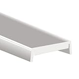 39.4 in. - Frosted - HS Lens Cover - Designed for PDS4-ALU PDS4-K PDS-O PDS-MDF PAC-MDF MICRO-ALU MICRO-K 45-ALU 45-MDF STOS-MDF Channels - Klus 1369