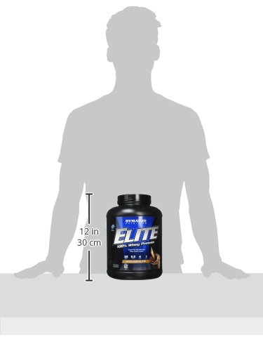 Dymatize Elite 100% Whey Protein, Rich Chocolate, 5 lbs