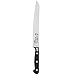 Messermeister Meridian Elite 9” Scalloped Bread Knife - Fine German Steel Alloy Blade - Rust Resistant & Easy to Maintain