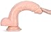 Beauty Molly Superior 8 Inch Flesh Color Realistic Dildo with Suction Cup Anal Adult Sex Toys, 11.8 Ounce