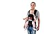 MOMSKISS Cotton Baby Carrier Backpack with Hip Seat for Infant, Child, Toddler- All Seasons 360 Ergonomic Baby Carrier - 6 Position Child Carrier - Black (3 Months+)