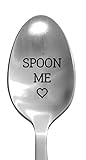 Laser Engraved “Spoon Me” Stainless Steel Spoon – Couples Gifts – Wedding Gifts – Engagement Gifts