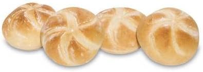 Signature Breads Round Soft French Kaiser Roll, 3.5 Ounce -- 60 per case.