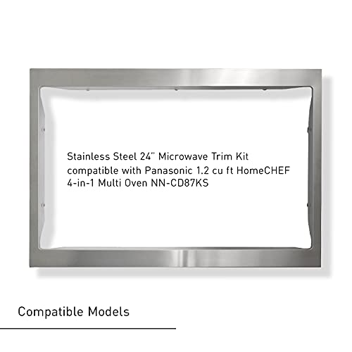 Panasonic NNTK81KCS Microwave Oven Trim Kit, Stainless Steel Pricepulse