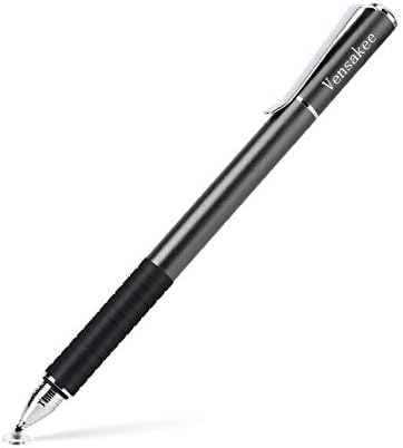 Pandah ipad Stylus Pens for Touch Screen Devices,(Mesh & Disc Tip 2 in 1 Series) Universal for Capacitive ipad,iPhone,Smartphone,Tablets,Black