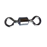 Great Deal(TM) Hot sale 100PCS Ball Bearing Swivel Solid Rings Fishing Connector 7# 10mm 22kg