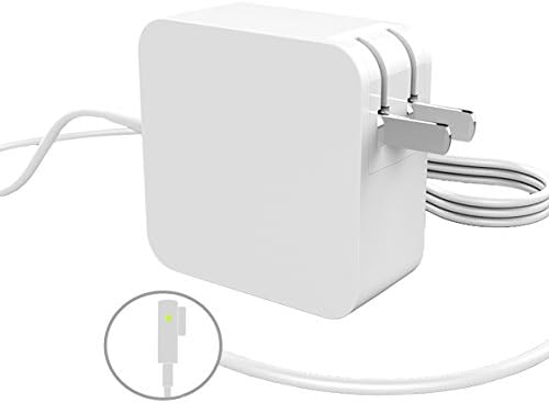 Replacement 45W Power Adapter Magsafe 1 For Macbook Air 11 inch and 13 inch A1374 A1369 A1470 (MB003LL/A,MB543LL/A,MB940LL/AMC233LL/A) 14.5v 3.15A Magnetic L-Shape Connector for models Before Mid 2012