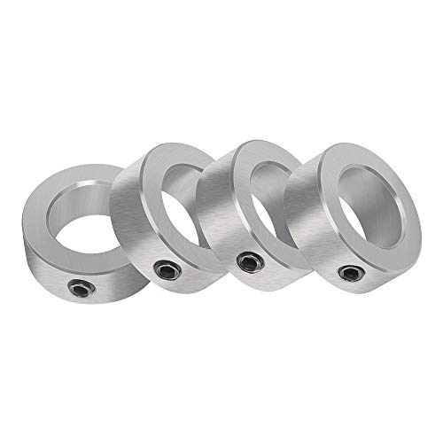 5 Solid+Steel+Style+Plated+Collars