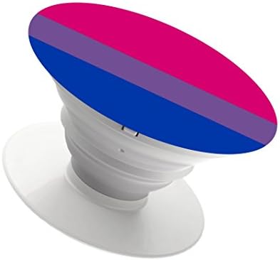 JiaoXiaoFei-Multi-function Cell Phone Holder.Expanding Stand and Grip Mount for Smartphones and Tablets--bi flag flies for bisexual pride