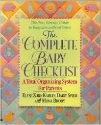 amazon baby checklist