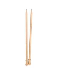 Art and Craft Supply: Brittany Single Point 10 inch (25cm) Knitting Needles (1 Pair) Size US 11 (8.0 mm) 6114 - Brittany, Inc.