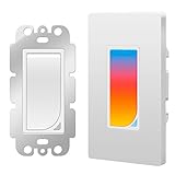Smart WiFi Light Switch with Built-in RGB Dimmer Night Light Compatible with Alexa,Google Assistant and IFTTT,In-Wall