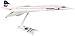 Daron Skymarks British Airways Concorde Landor Livery Building Kit, 1/250 Scale
