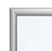 SnapeZo Movie Poster Frame 27x40 Inches, Silver 1.2 Inch Aluminum Profile, Front-Loading Snap Frame, Wall Mounting, Premium Series