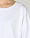 Mordenmiss Women's Fashion Asymmetrical Side Slit T Shirt Dress L White