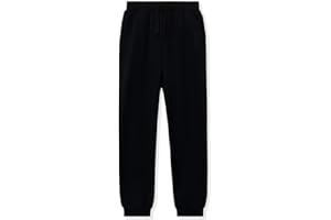 DOTDOG Kids Unisex Soft Brushed Fleece Pull-on Jogger Sweatpants Basic Casual Pants for Boys or Girls (3-12 Years)