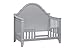 Million Dollar Baby Classic Toddler Bed Conversion Kit, Grey