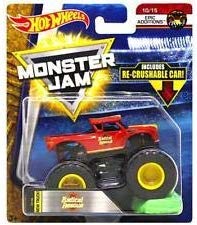 Radical Rescue Epic Additions Monster Jam Diecast with Recrushable Car