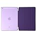 Besdata Ultra Thin Magnetic Smart Cover & Back Case for Apple iPad Air + Screen Protector + Cleaning Cloth + Stylus, Purple - PT4105