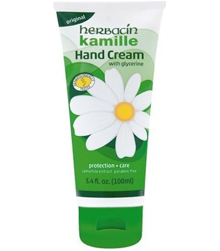 Amazon.com : Herbacin Kamille Plus Glycerin Hand Cream 3.4 Oz