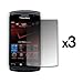 EMPIRE 3 Pack of Premium Reusable LCD Screen Protectors for Blackberry Storm 2 9550