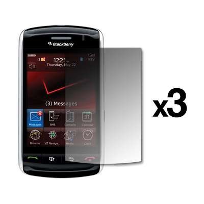 EMPIRE 3 Pack of Premium Reusable LCD Screen Protectors for Blackberry Storm 2 9550