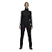 adidas Women Track Suit Back to Basics Training 3-Stripes Black Gym New BK4674