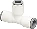 Legris 6304 56 00WP2 LIQUIfit Push-to-Connect Fitting, Union Tee, 1/4