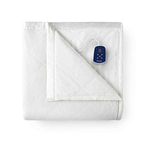 Thermee Micro Flannel Micro Flannel Electric Blanket, King, Cream