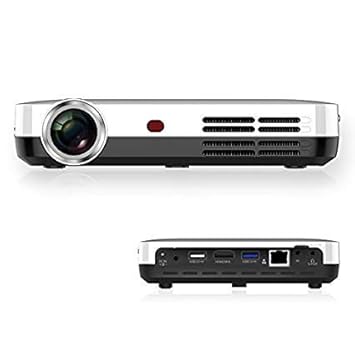 LAZERVISION MARS 3D FIRST TIME RGB DLP TECHNOLOGY IN INDIA FULL HD 1080P PORTABLE SMART ANDROID LED PROJECTOR Wi-Fi YOUTUBE BRIGHTNESS 6000 LUMENS HDMI USB AV LAMP LIFE 50000 HOURS WHITE BLACK PICO ACTIVE 3D FOR HOME CINEMA EDUCATION OFFICE USE