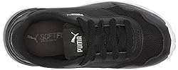 Puma R78 Sneaker, Black Black Silver, 12 US Unisex