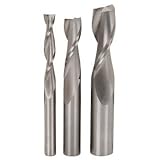 Drill Master 3 Piece Spiral Mortising Router Bit Set