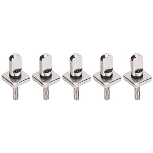 Estink 5 Pieces Stainless Steel M4 x 0.75in Fin Screw for Longboards, Surfboards, Veneers and Paddle Boards
