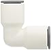 Legris 6302 62 00WP2 LIQUIfit Push-to-Connect Fitting, 90 Degree Union Elbow, 1/2