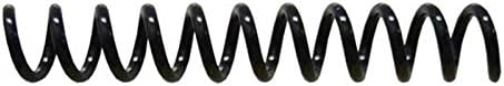 Spiral Binding Coils 7mm (9/32 x 12) 4:1 [pk of 100] Black (PMS 433 C)