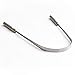 Valoin Tongue Scraper Cleaner - Medical Grade Stainless Steel Metal - Get Rid of Bacteria and Bad Breath - by Wowe Lifestyle Products