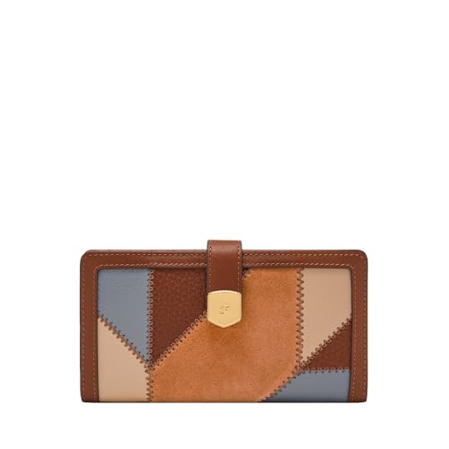 Fossil Lennox Leather Bifold clutch Wallet pour femmes