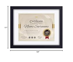 RPJC Document Frame Certificate Frames Made of